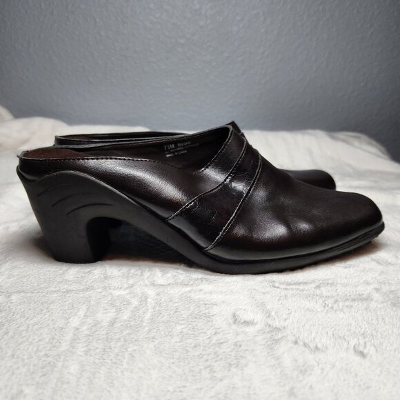 Aerosoles Dark Brown Mules - Size 7.5 - Picture 1 of 10